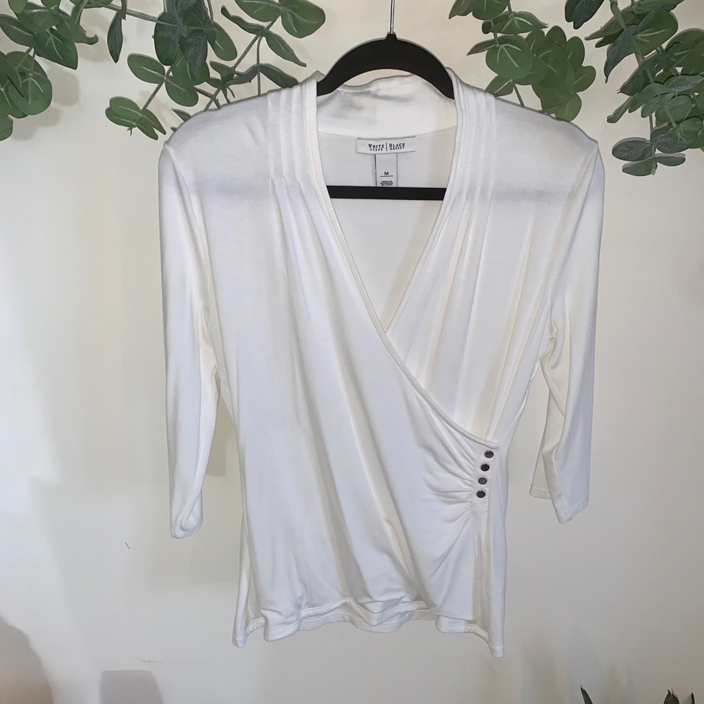 White House | Black Market - White Blouse